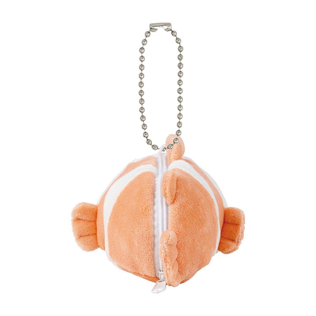 ミニポーチ ポーチ 通販 かわいい 可愛い バッグポーチ 小物入れ コインケース 小銭入れ アニマル 動物 アニマルポーチ ぬいぐるみ バッグチャーム バックポーチ 小さい おしゃれ 携帯 小物 コンパクト 収納 小物収納 持ち運び オシャレ 子ども 学生 クマノミ ・