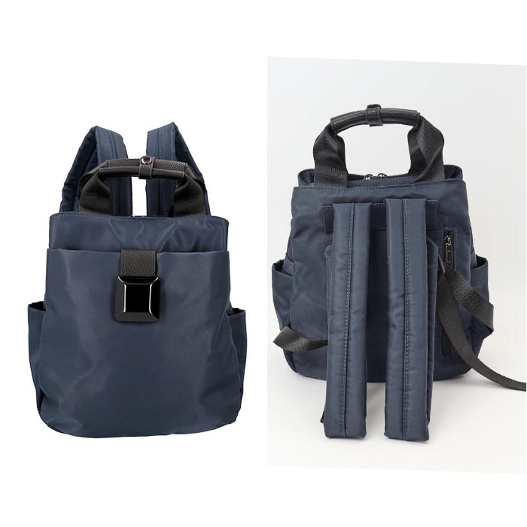 リュック ナイロン レディース 通販 リュックサック バッグパック ディバック ナイロンリュック トートリュック 軽量 軽い 小さめ コンパクト 2WAY おしゃれ かわいい 通勤 通学 シンプル カジュアル 旅行 リゾート ギフト 贈り物 お出掛け ブラック ・