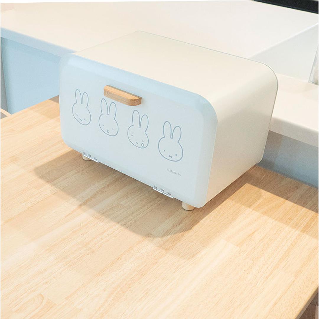 Dick Bruna ディックブルーナ ブレッドケース M キャラクター 通販 収納ケース 収納 ケース パンケース 収納ボックス ボックス ストック 小物入れ 北欧 コンパクト?卓上 miffy ミッフィー かわいい 可愛い ブレット缶 調味料 キッチン ホワイト ・