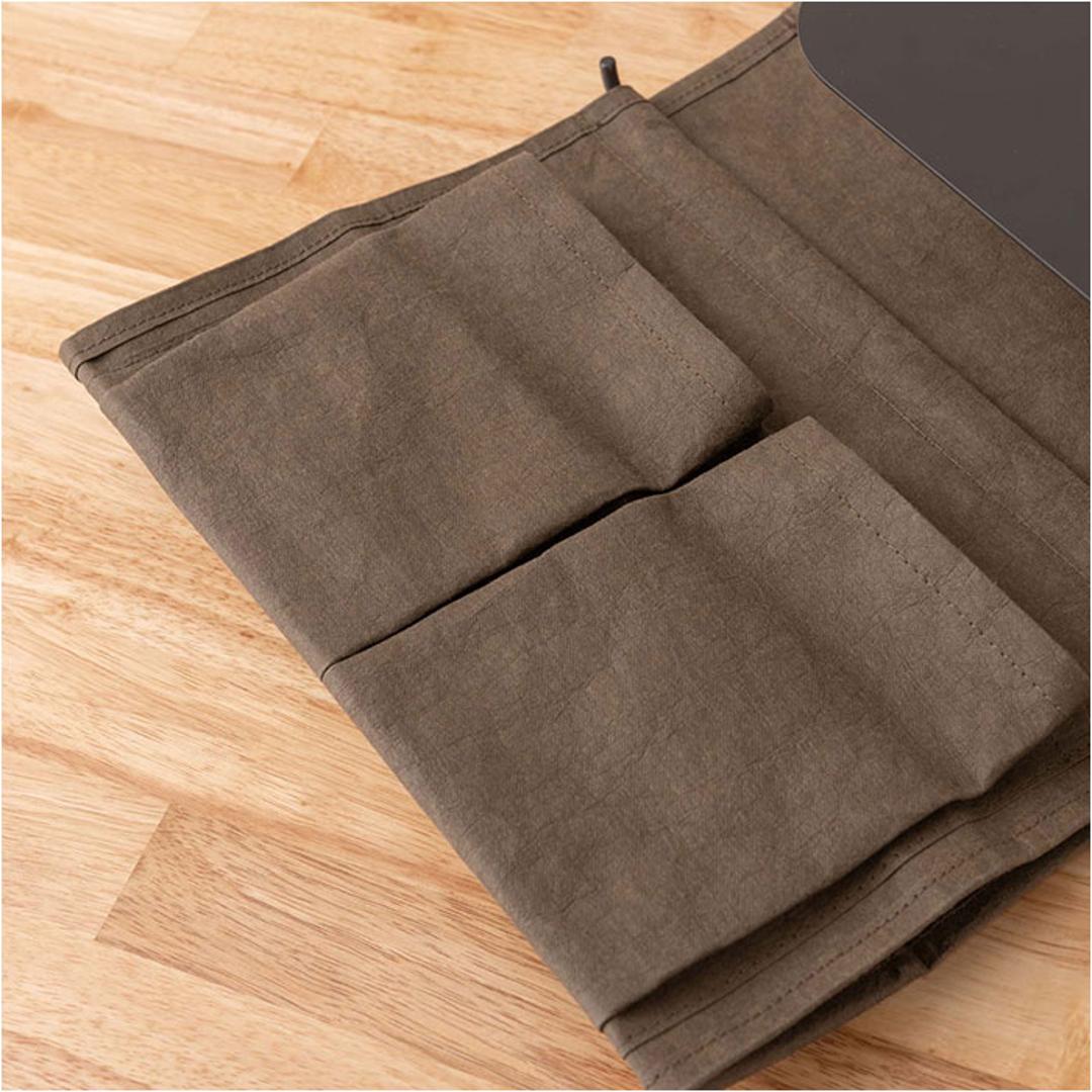 吊り下げ収納 通販 収納 吊り下げ テーブル下 折りたたみ コンパクト 持ち運び ハンギング シンプル カジュアル おしゃれ テーブル周り 机下収納 雑誌 パソコン タブレット デスクまわり 学習机下 デスク下 デスク周り ギフト 贈り物 GY(グレー) ・