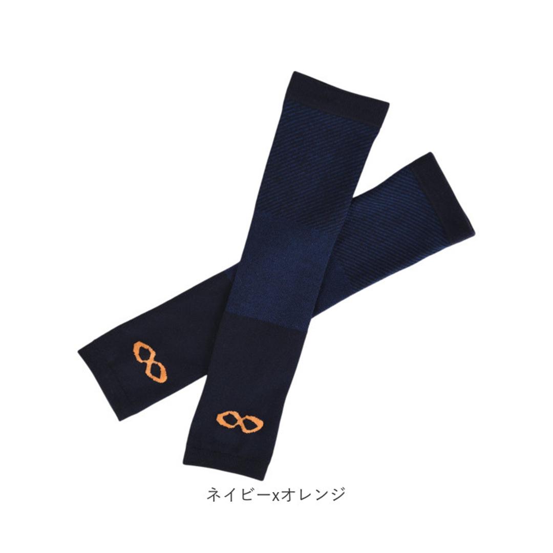 R×L アームカバー 通販 日本製 メリノ アームウォーマー ハンドウォーマー 手袋 ロング アールエル MWS9302 メンズ レディース 指なし 手首 あったか 冷え対策 暖かい 温かい 防寒 温活 スポーツ かわいい おしゃれ ブラックxチャコール ・