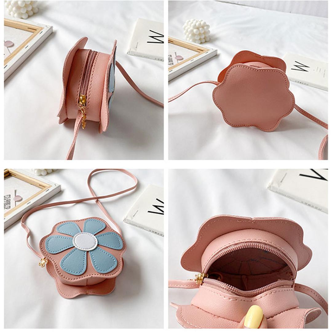 キッズ ポシェット 女の子 通販 斜め掛け シュルダーバッグ フラワーショルダー フラワー 花 ショルダーバック バッグ バック かばん ミニバッグ ミニバック 肩掛け おしゃれ 可愛い かわいい 子供 お出掛け お出かけ 旅行 ギフト お誕生日 イエロー ・