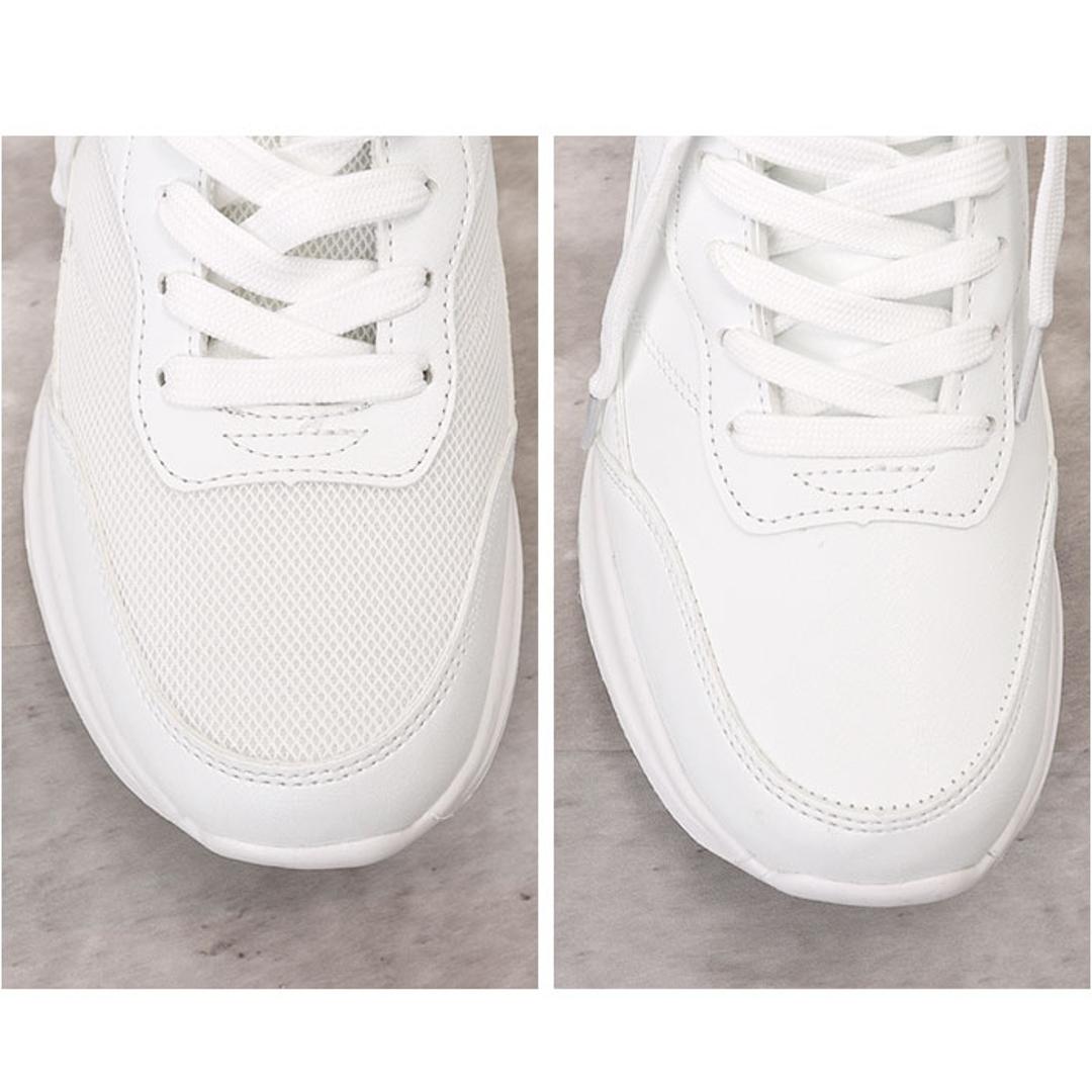 ネブサーフ スニーカー nev SURF 通販 メンズ レディース 紐靴 運動靴 ウォーキングシューズ 歩きやすい シューズ 靴 くつ クツ ローカットスニーカー カジュアルシューズ 白 おしゃれ ジョギング シンプル 男性 女性 大人 可愛い スポーツ 運動 メッシュWHITE 22.5cm