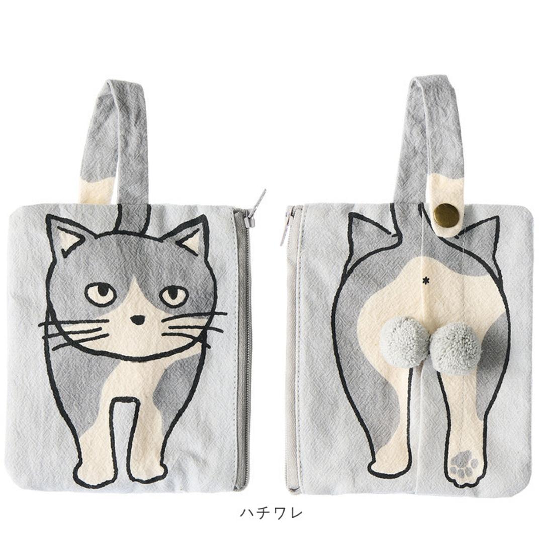 ティッシュポーチ AND PACKABLE 通販 ティッシュ入れ ポーチ ミニポーチ 猫 ねこ ネコ 小物入れ かわいい コスメポーチ ポケットティッシュポーチ メイクポーチ おしゃれ 化粧ポーチ コンパクト ポケットティッシュケース 携帯 持ち歩き アニマル チャトラ ・