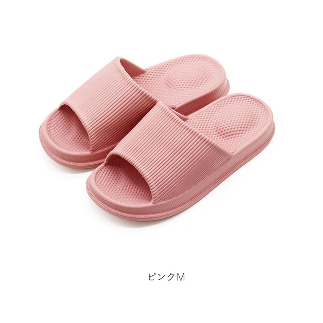 オクムラ スリッパ 通販 サンダル シャワーサンダル バススリッパ ビーチサンダル ベランダサンダル バスサンダル スライドサンダル 水に濡れても滑りにくい 滑りにくい プール ベランダ 旅行 洗える 丸洗い 靴 メンズ靴 ブルー Lサイズ