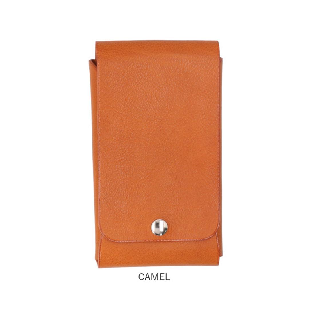 スマホポーチ シザーポーチ 日本製 通販 ベルトポーチ マルチ メンズ スマホ入れ レザー 本革 牛革 レザーポーチ 縦型 ポーチ おしゃれ スリム 薄い トリマー ワークポーチ シンプル カジュアル 無地 美容師 シザーケース はさみ 散髪 ハサミ コンパクト BLACK ・