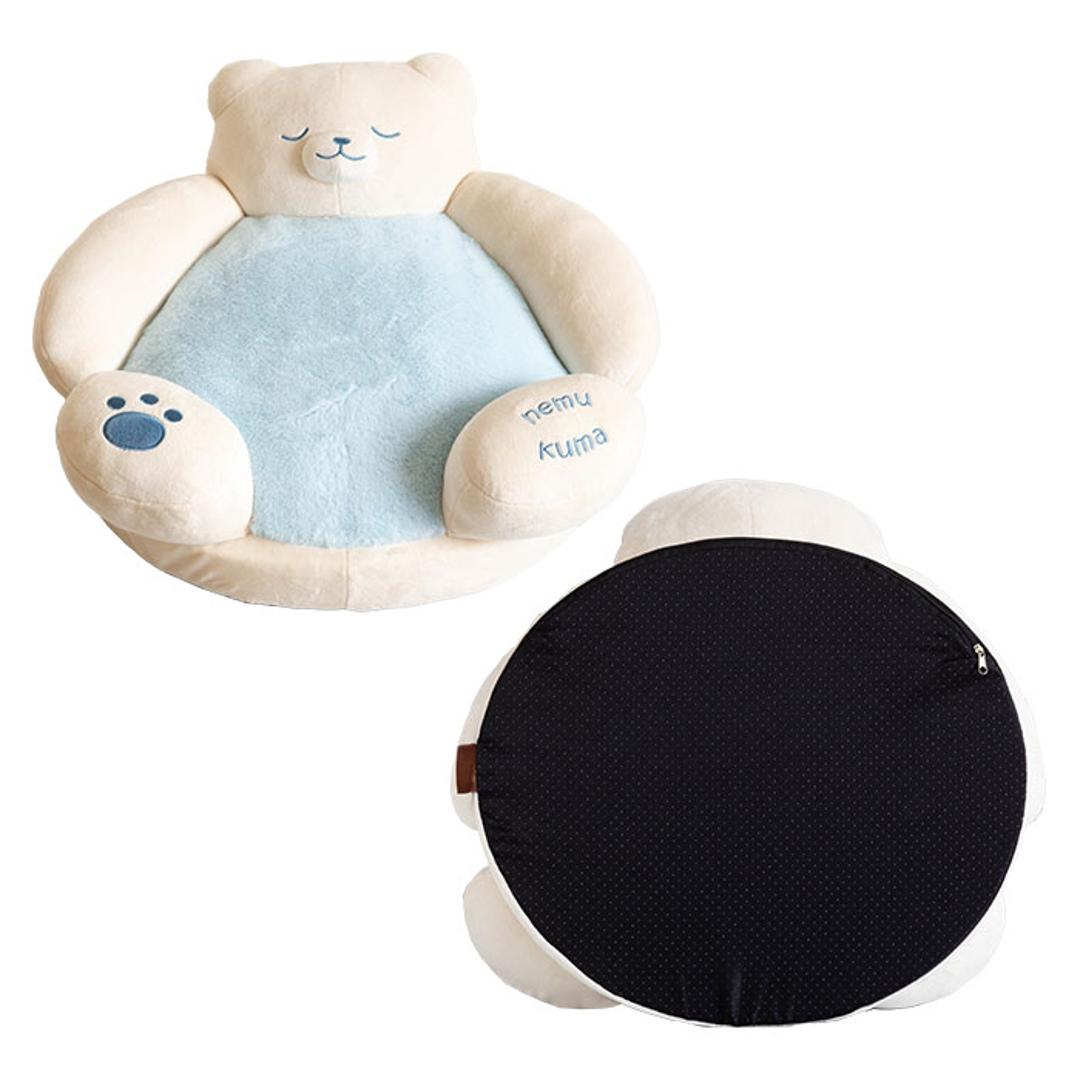 ペットベッド 通販 ペット ベッド 犬 カドラー 猫 クッション 猫ベッド ネコベッド 小型犬 ペット用 ふわふわ ふかふか ぬいぐるみ NATURAL design ナチュラルデザイン ネムクマベッド 可愛い かわいい おしゃれ くま ・