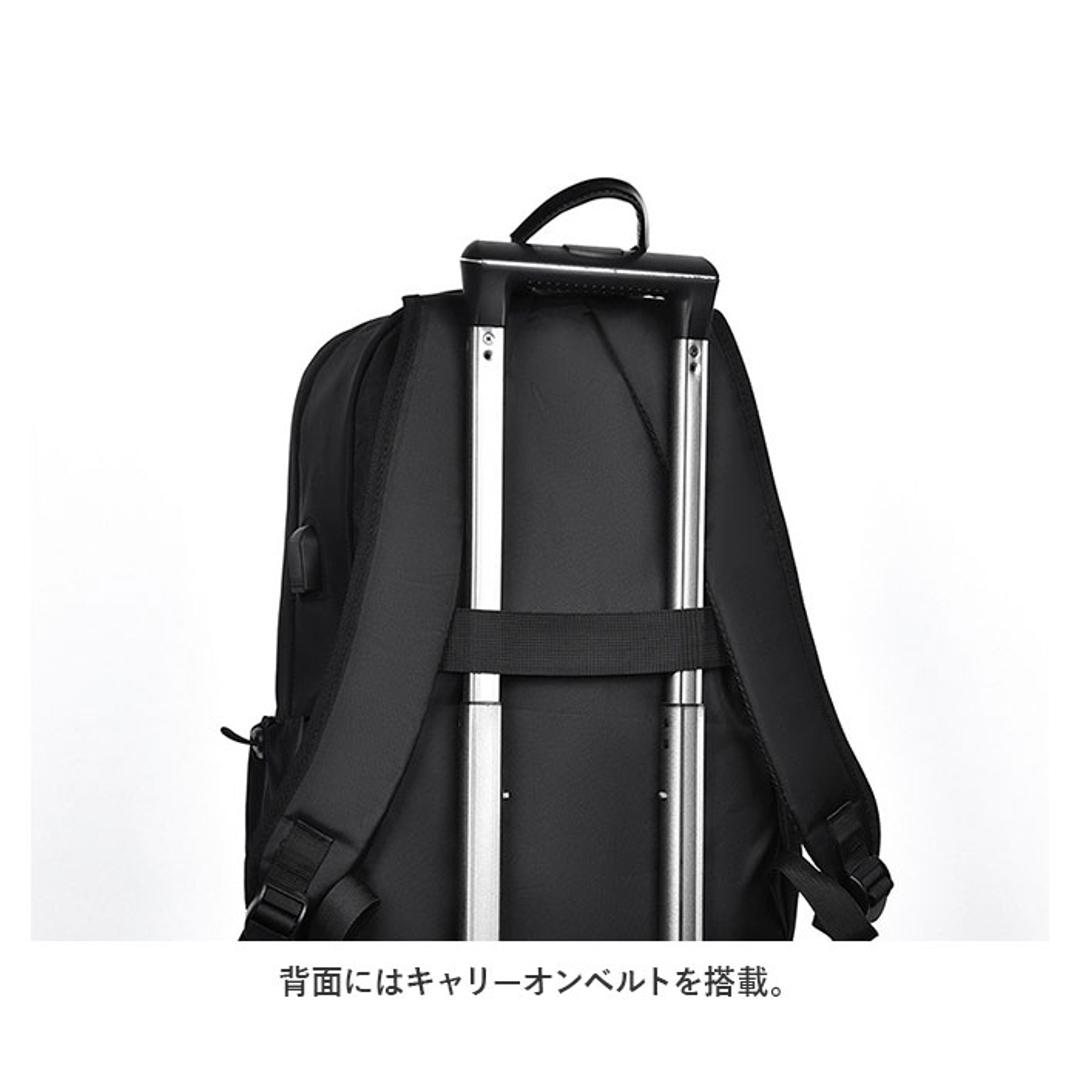 リュックサック メンズ 通販 リュック デイパック バックパック 通学 ビジネス 通勤 男子 高校生 中学生 撥水 はっ水 PCバッグ おしゃれ オシャレ 大きめ usb カジュアル 学生 旅行 トラベル かっこいい カッコイイ メンズバッグ ブラック ・