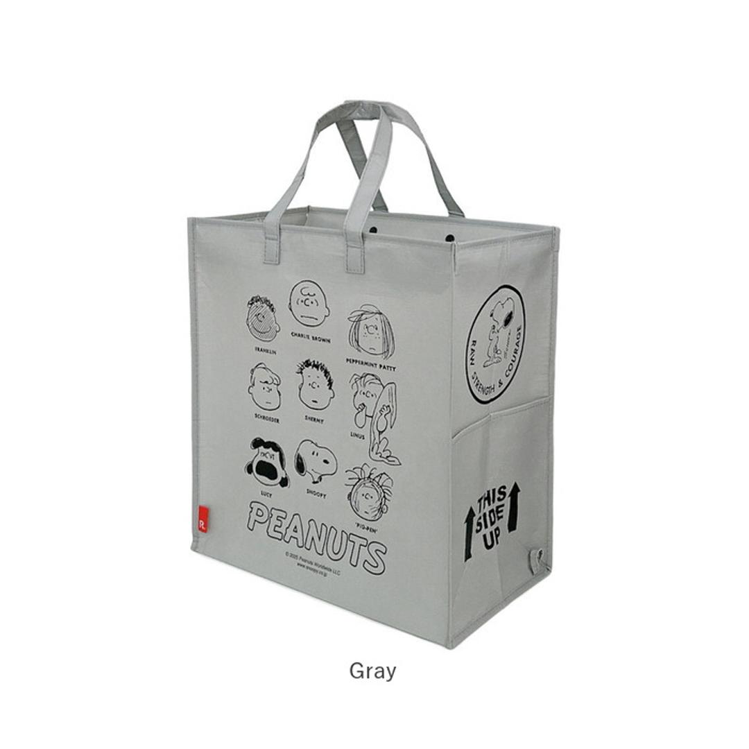 ルートート ルーガービッジ ROOTOTE 8461 通販 スヌーピー SNOOPY エコバッグ ダストボックス ROO Garbage 資源ごみ ゴミ箱 ごみ箱 分別ゴミ箱 簡易ゴミ箱 屋内 アウトドア ピーナッツ キャラクター 折りたたみ インテリア 縦型 Sax ・