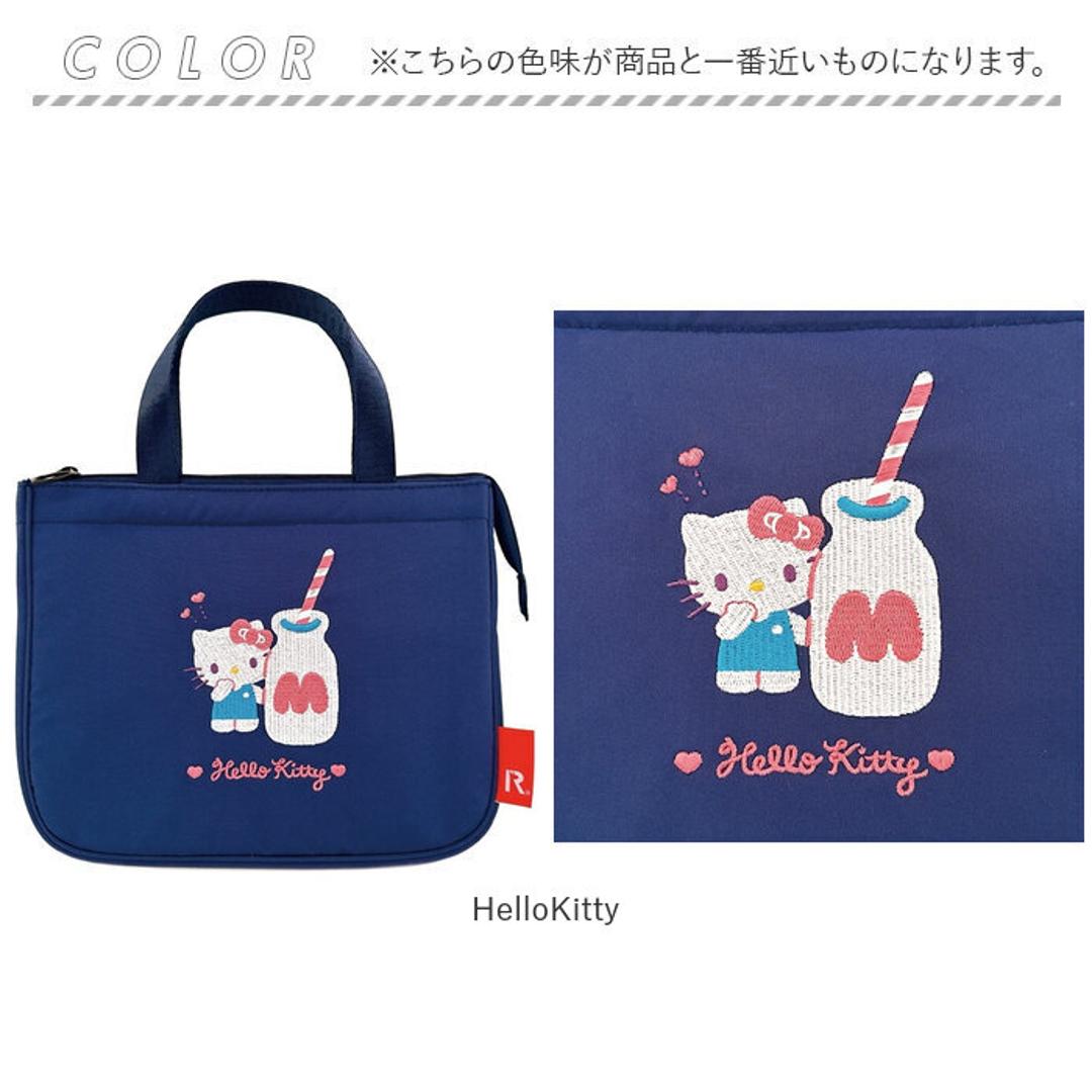 ルートート サンリオ ROOTOTE 8485 通販 ランチバッグ 保冷 ランチトートバッグ お弁当袋 保冷バッグ 保冷バック トートバッグ ファスナー お弁当 小さめ sanrio 洗える DELI デリ かわいい Thermo-Keeper サーモキーパー HelloKitty ・