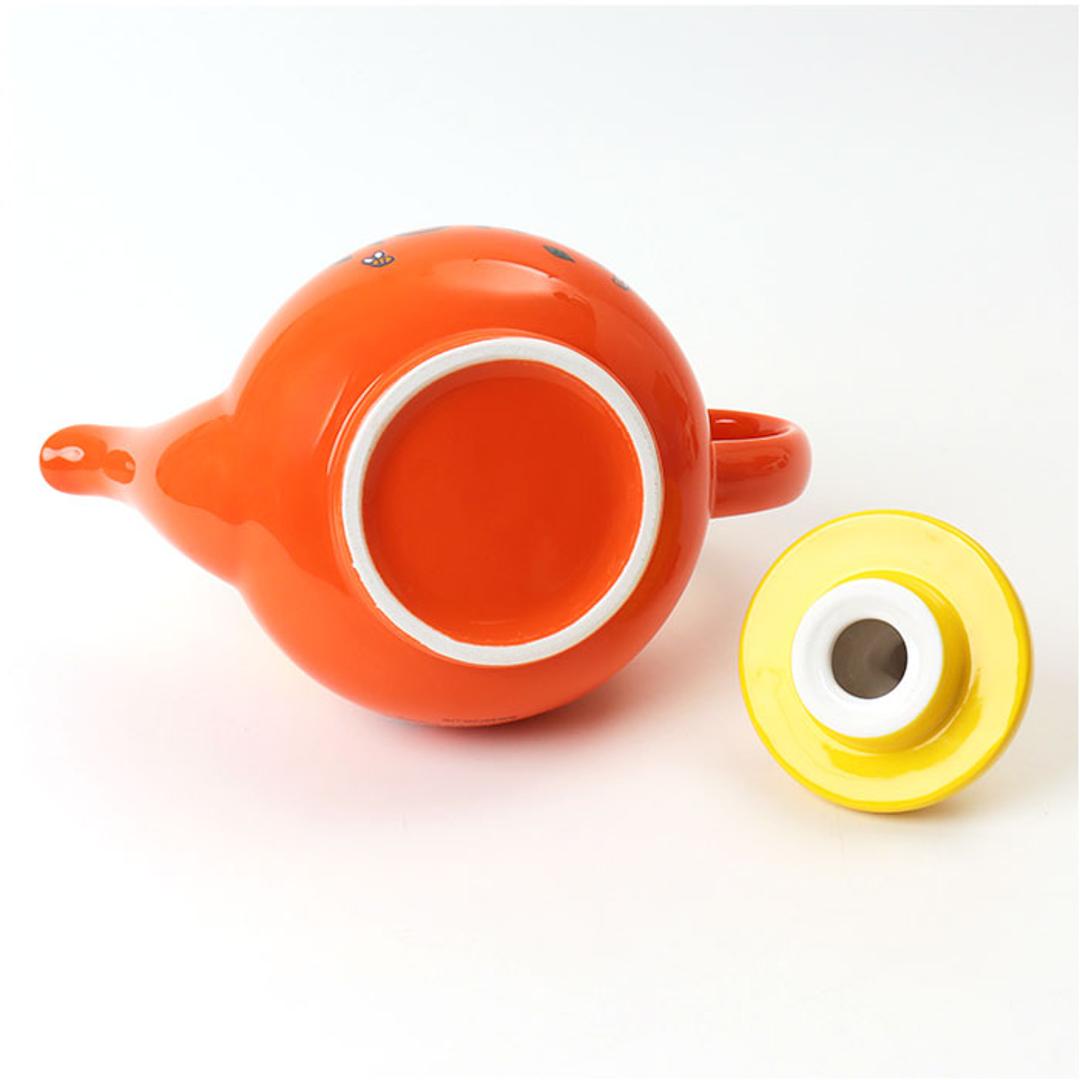 ティーポット おしゃれ 通販 紅茶ポット お茶ポット 紅茶 お茶 ティポット キャラクター かわいい 可愛い キャラ グッズ 箱入り ギフト 贈り物 紅茶用品 ティー用品 茶器 食器 洋食器 お茶用品 キッチン用品 ジーニーBLUE ・