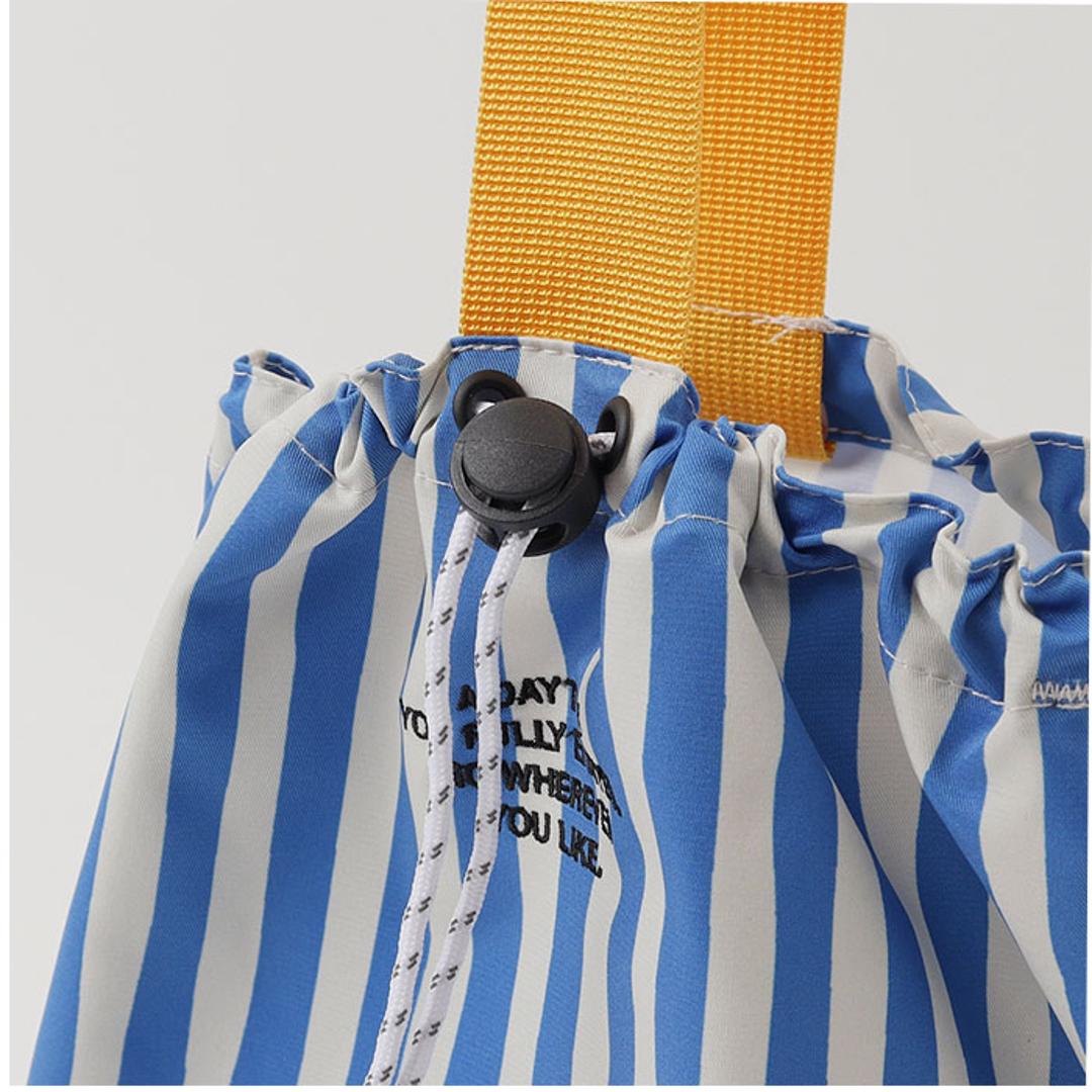 SOLEIL ソレイユ バッグ 10924 通販 巾着バッグ ドローストリングバッグ 巾着バック ハンドバッグ 巾着袋 ミニバッグ 巾着ポーチ 大人 小さめ レディース かわいい おしゃれ サブバッグ 旅行 ヘミングス レディースバッグ HEMING'S 01.GINGHAM/YLW ・