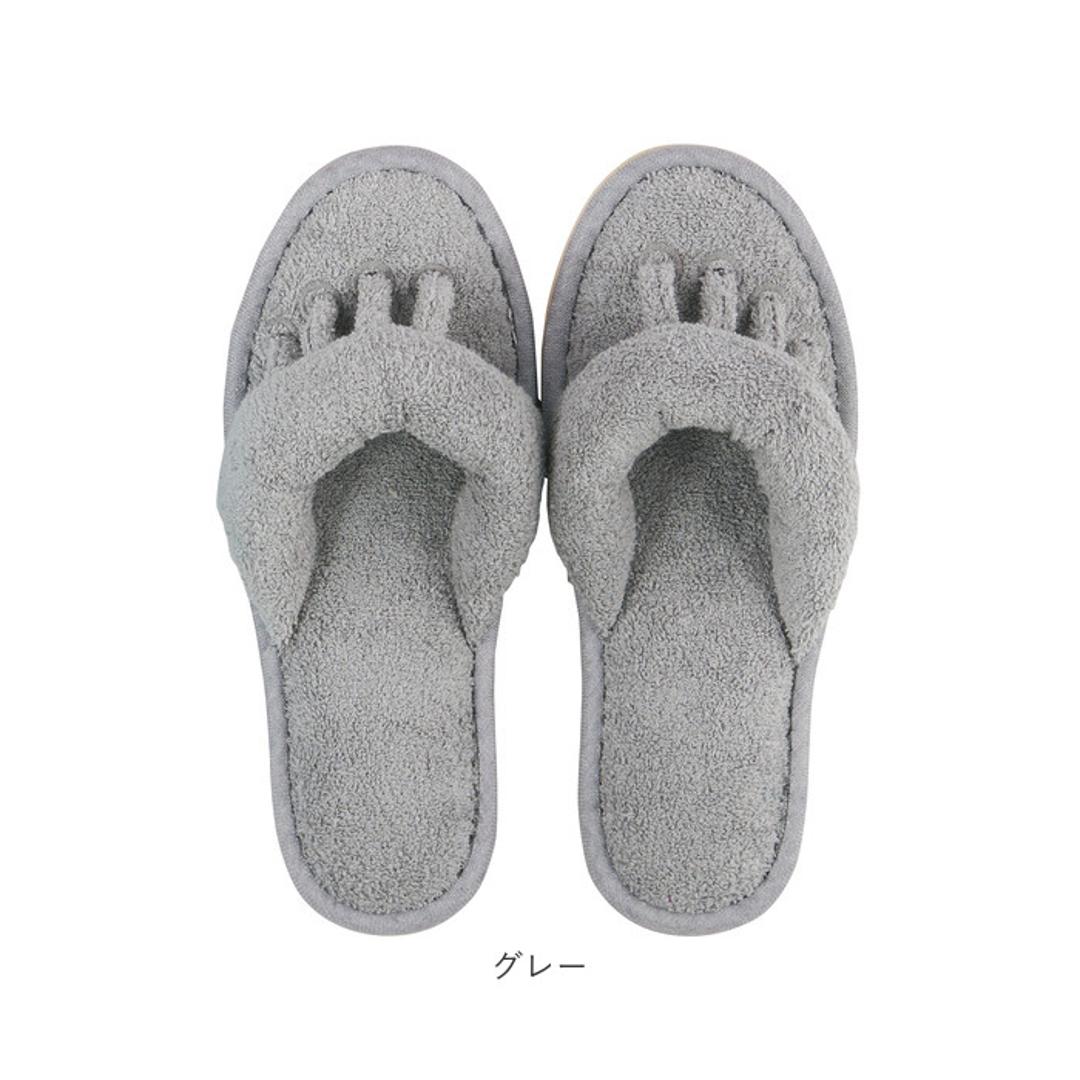 SDS スリッパ 5本指 通販 ルームサンダル 5本指スリッパ タオルスリッパ 室内スリッパ 室内履き 洗える 脱げにくい 歩きやすい タオル地 足指を広げる 鼻緒 トング ソフト 履き心地が良い 吸水性 素足 リラックス 快適 シンプル 無地 夏用 夏 コーラルピンク M(22.5-24cm)