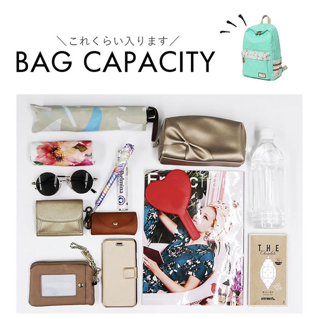 リュック 大容量 かわいい レディース 通販 リュックサック バックパック デイパック おしゃれ 通学 可愛い A4 雑誌 シンプル カジュアル ナチュラル 女子 高校生 中学生 中高生 大学生 旅行 トラベル レディースバッグ ミント ・