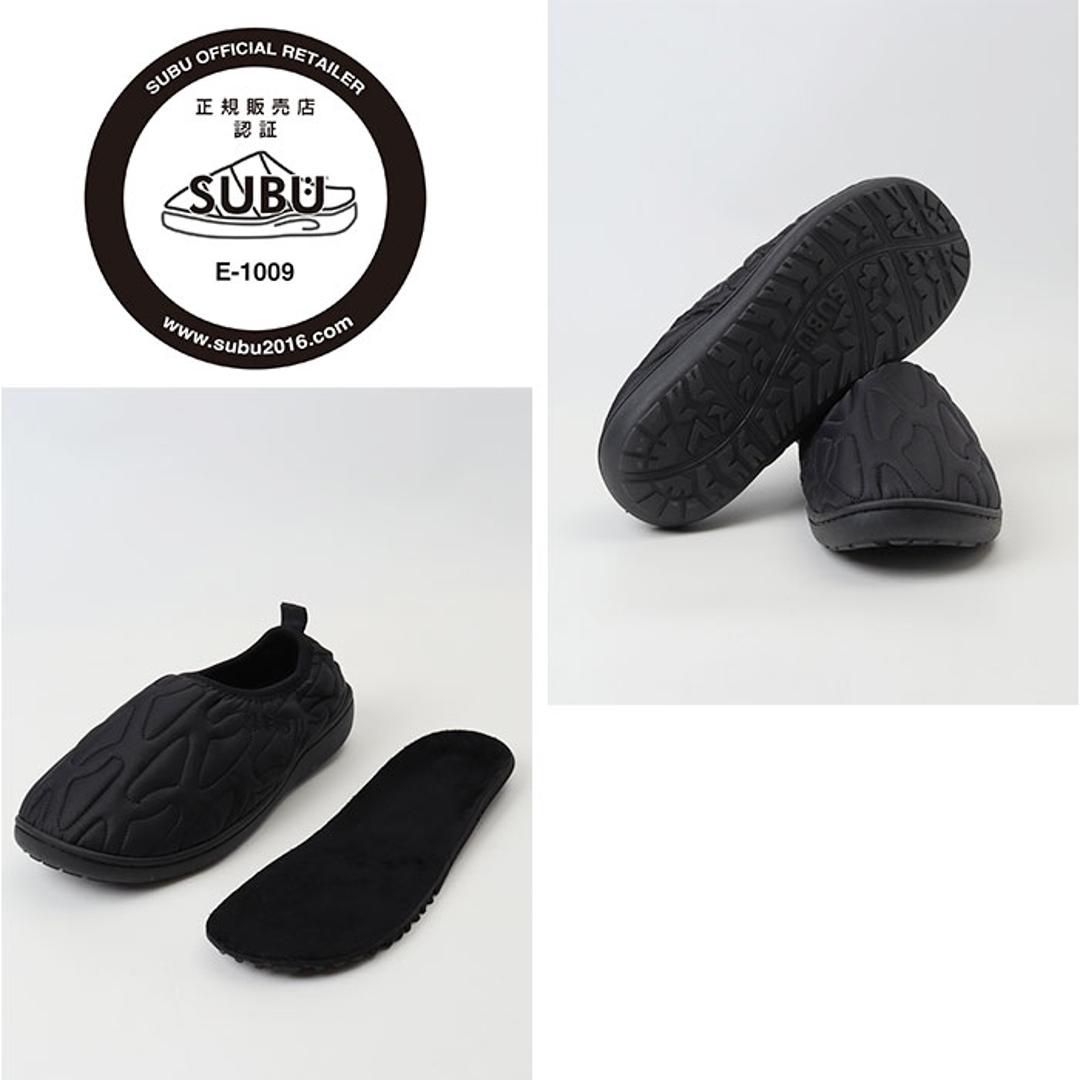 SUBU スブ 冬サンダル 通販 サンダル 冬用サンダル スリッポン ウィンターシューズ 防寒サンダル 靴 サボ 外履き つっかけ カジュアルシューズ VAMP Outline 履きやすい カジュアル 冬 冬用 お出かけ おでかけ アウトドア おしゃれ ブラック 23.0-24.0cm