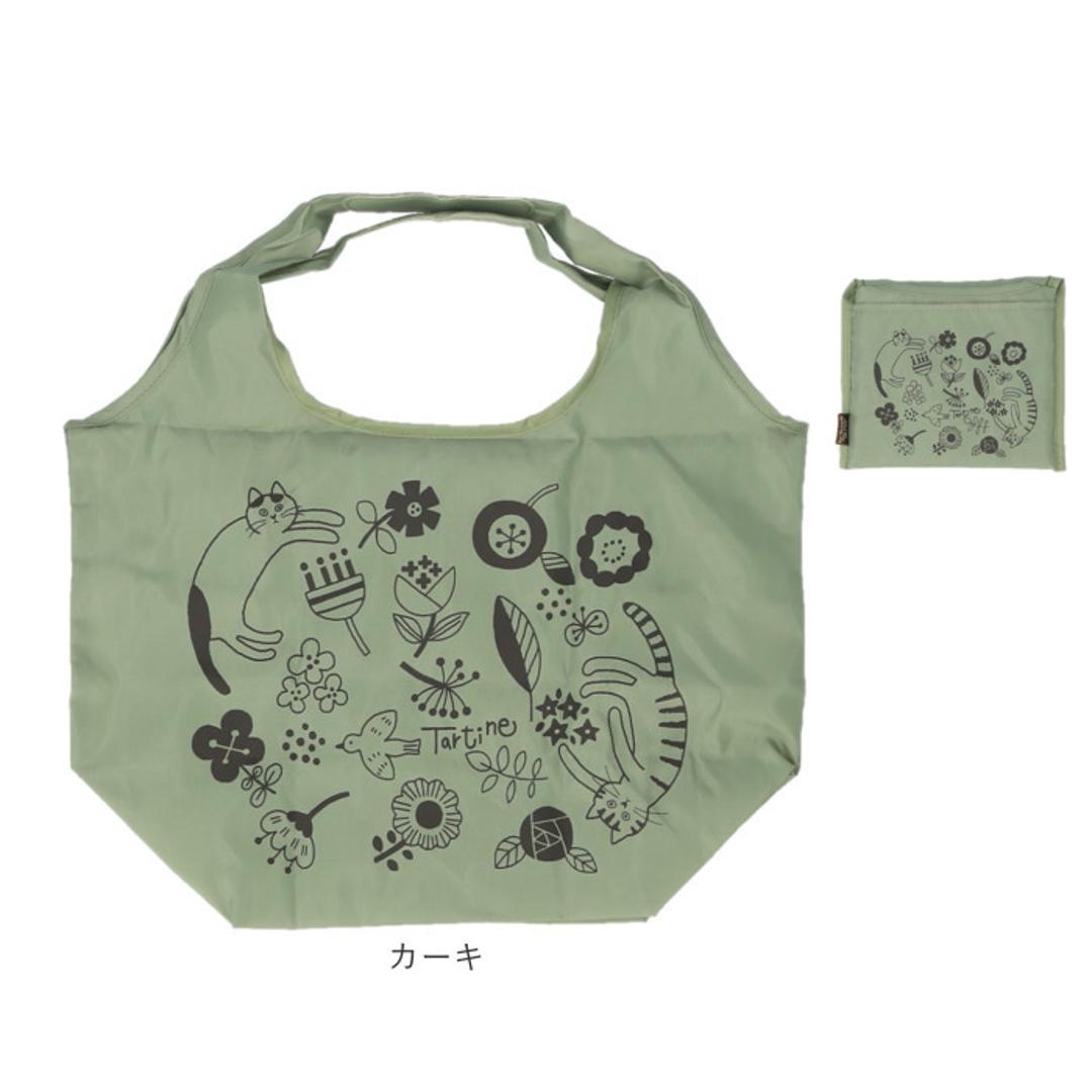 タルティーヌ エコバッグ ヨコ型 通販 エコバック サブバッグ サブバック トートバック トート 手提げ トートバッグ カジュアルバッグ カジュアルバック 横型 横 かわいい 可愛い レディース メンズ 男女兼用 ユニセックス おでかけ アウトドア グレー ・
