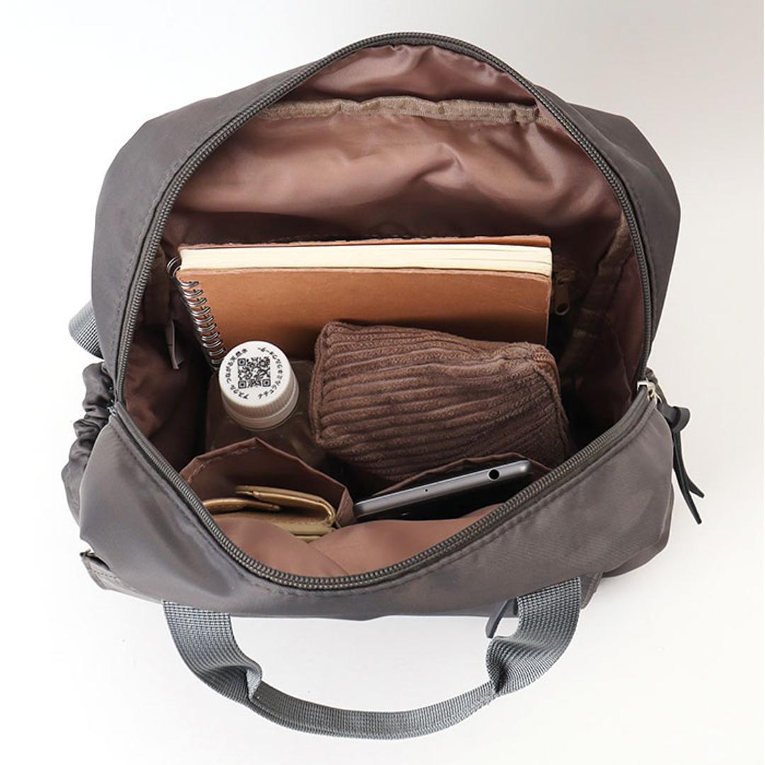 TAKE ME テイクミー デイパック レディース 通販 リュック リュックサック ミニリュック 普段使い ミニ 小さめ 小さい コンパクト ポケット 収納 ミニサイズ シンプル 無地 カジュアル かわいい 可愛い 通勤 通学 便利 BK ・