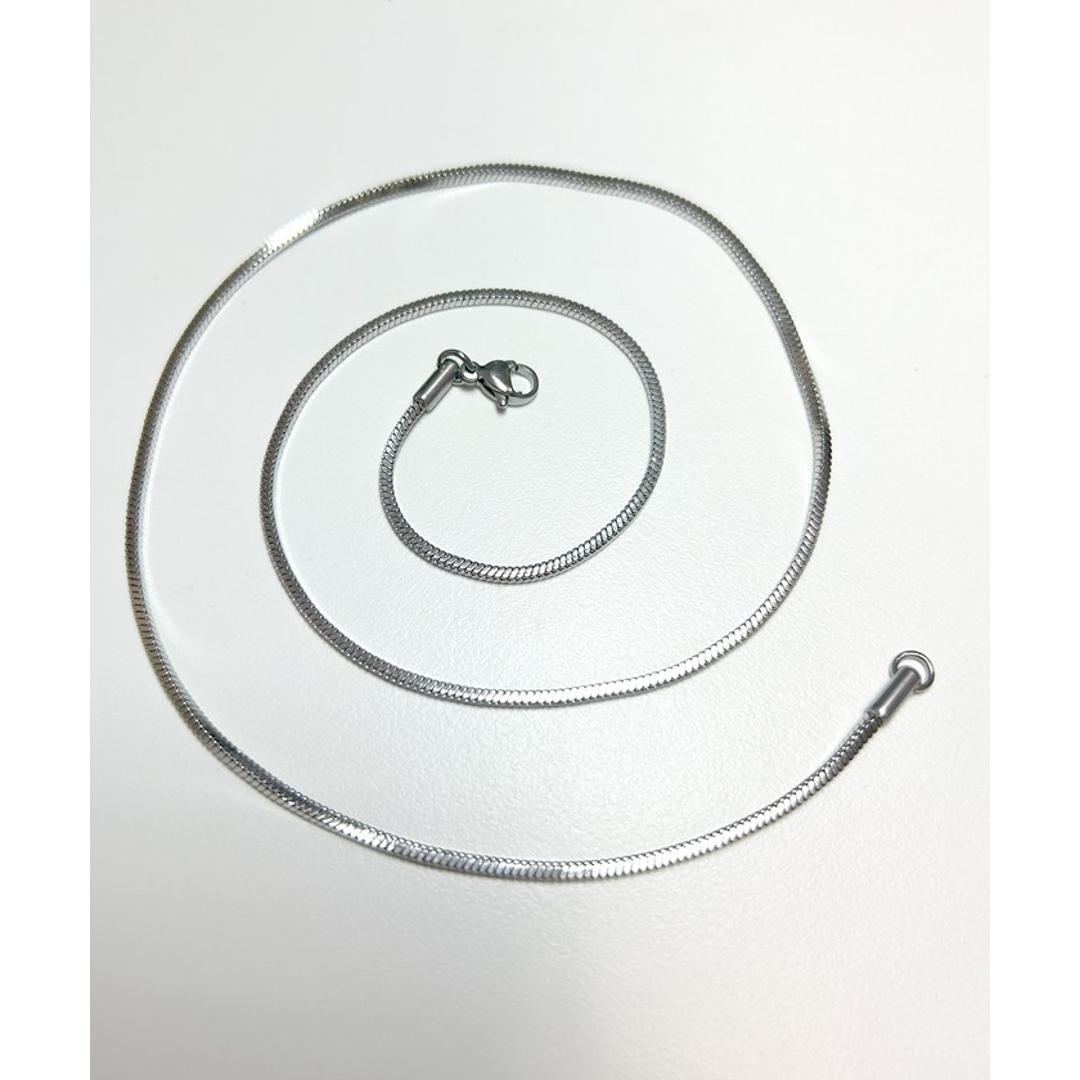 ネックレス スネークチェーン 通販 ダイヤモンドハーツ nec-1350 Diamond Hearts アクセサリー スネークネックレス レディース メンズ 誕生日 彼女 女性 おしゃれ かわいい ギフト プレゼント カジュアル プチプラ 10代 20代 30代 シルバー 50cm