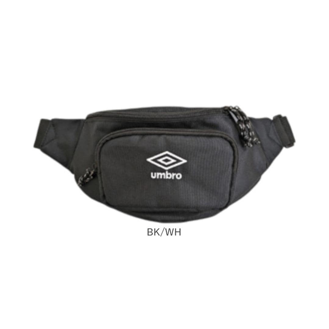 umbro ボディ バッグ アンブロ UMB-0051 通販 ボディバッグ ショルダーバッグ ボディーバッグ ボディバック ウエストバッグ ウエストポーチ サブバッグ かばん 旅行 男の子 キッス 黒 メンズ 中学生 小学生 斜め掛け キッズファッション BK/BK ・