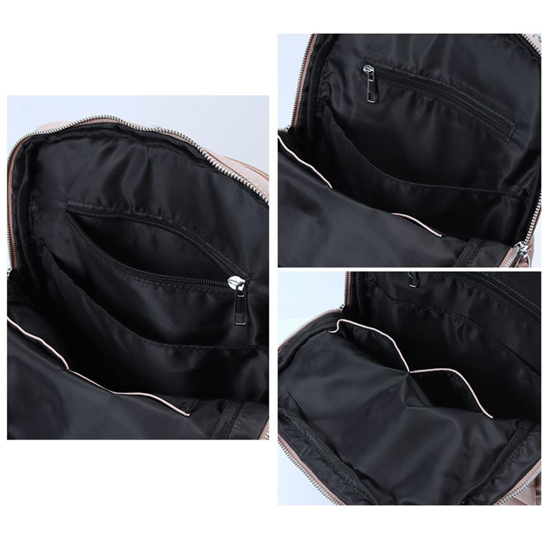 PCリュック レディース 通販 pcリュック リュック デイパック リュックサック バックパック パソコン用バッグ ブリーフケース PC鞄 軽量 大容量 オックスフォード シンプル きれいめ おしゃれ 大人 通勤 通学 旅行 トラベル ピンク ・