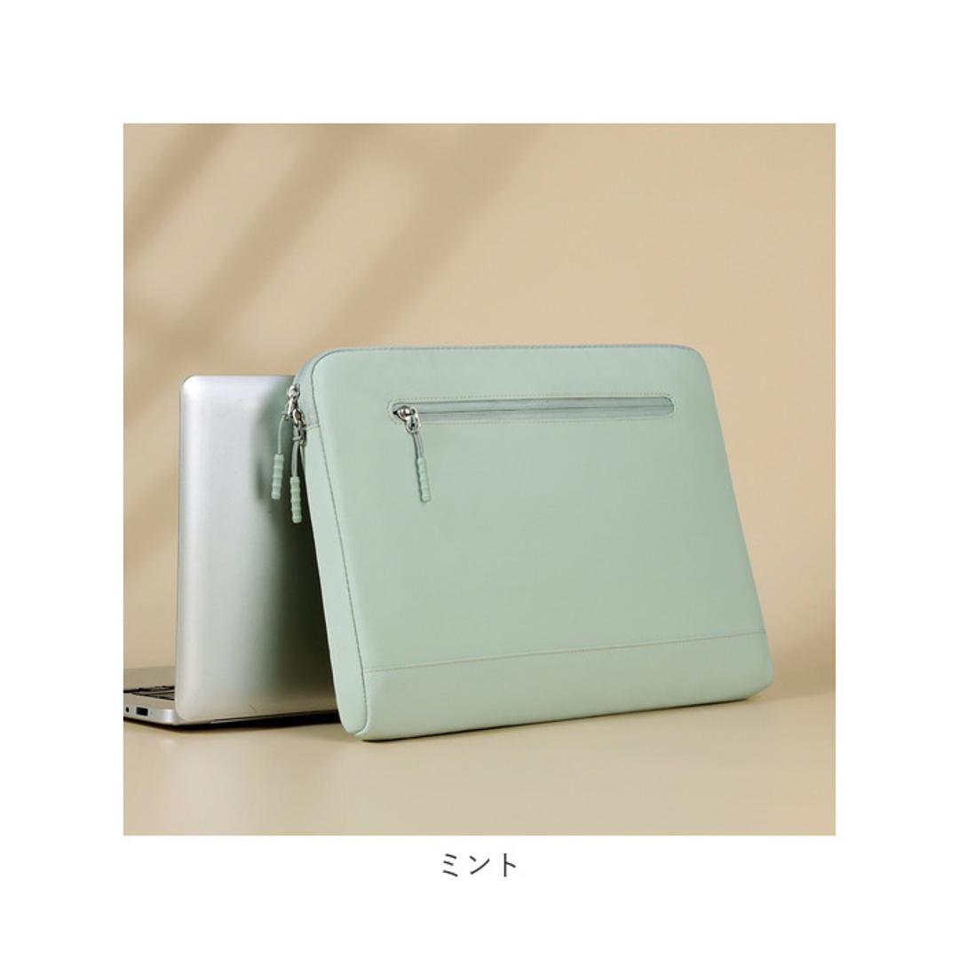 パソコンケース インナーバッグ 通販 ノートパソコンケース PCケース スリーブ 薄型 インナーバック インナーケース インナー ケース 軽量 ノートパソコン パソコン PC 耐衝撃 保護 無地 ピンク 【即日発送】13-13.3インチ