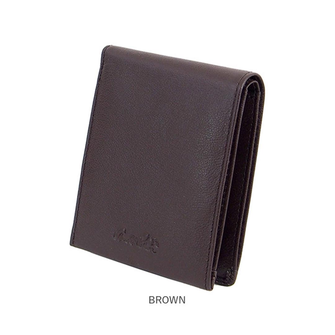 アーノルドパーマー 財布 ArnoldPalmer 4AP3611 通販 二つ折り財布 2つ折り財布 二つ折り 折財布 カード入れ さいふ サイフ お財布 メンズ 本革 レザー 牛革 男性 紳士 男子 ブランド シンプル 通勤 ビジネス 小銭入れあり メンズ財布 BLACK ・