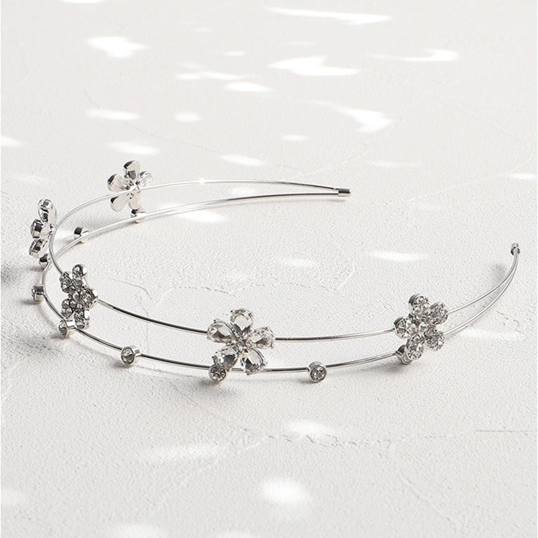 RORA カチューシャ 細め 通販 ローラ アメリア ヘッドドレス ヘアアクセサリー 髪飾り キッズ 子供 子ども こども 女の子 女子 花 お花 キラキラ フォーマル おしゃれ かわいい 入園式 卒園式 入学式 卒業式 発表会 結婚式 キッズファッション ゴールド ・