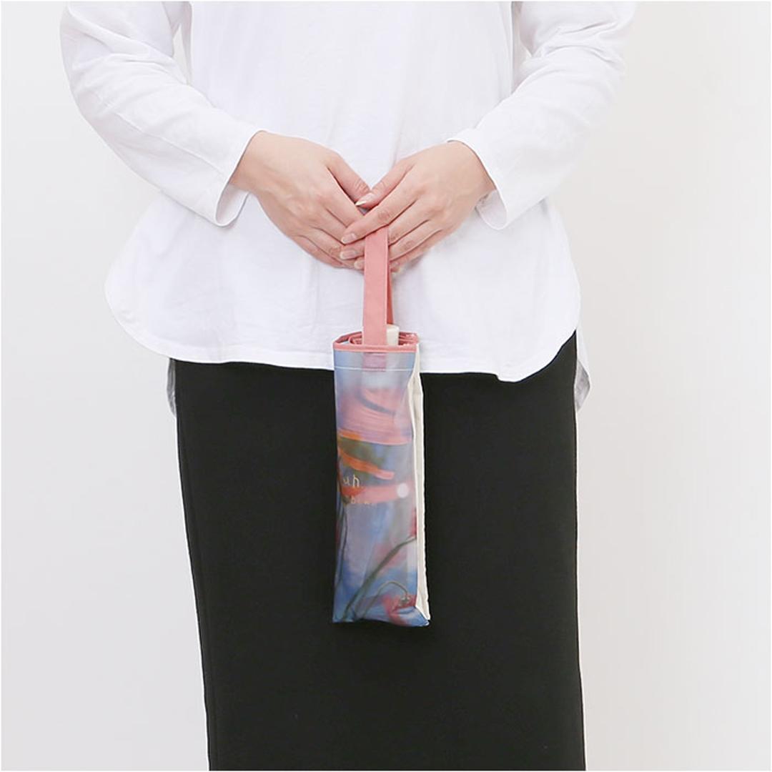 because 傘 ビコーズ B-054836 通販 雨傘 撥水 折りたたみ傘 ビニール傘 カサ かさ クリアアンブレラ レディース 雨具 おしゃれ かわいい 50cm 手開き 通勤 通学 女性 大人 パーティーインザレイン ファッション小物 レディース雨傘 ピンク ・