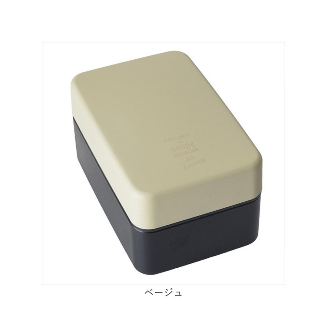 弁当箱 2段 男性 通販 日本製 ランチボックス 二段 お弁当箱 男子 高校生 大人 メンズ 大容量 800ml おしゃれ ふたを外して 電子レンジ対応 中蓋以外 食洗機対応 男の子 中学生 シンプル 大人用弁当箱 お弁当グッズ 弁当用品 キッチン用品 ブルー ・