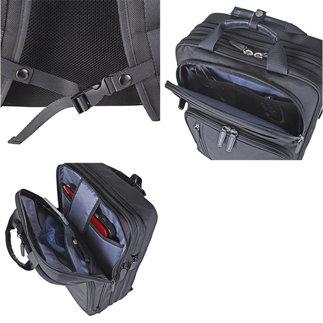 ビジネスバッグ メンズ リュック 通販 ビジネスリュック リュックサック バックパック CAPTAIN STAG 1338 キャプテンスタッグ 大容量 A4 A3 B4 マチ拡張 PC パソコン 通勤 通学 出張 営業 キャリーオン 自転車 メンズバッグ ブラック ・