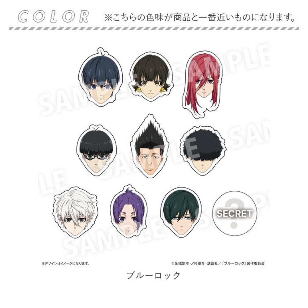 ブルーロック グッズ 通販 BLUELOCK ブルー ロック アクリルリング 指輪 キャラクター 顔 アクリル指輪 キャラ面 箱買い 全種類 box まとめ買い アニメ 漫画 コミック 推し活グッズ 推し活 推しグッズ レディースアクセサリー ブルーロック ・