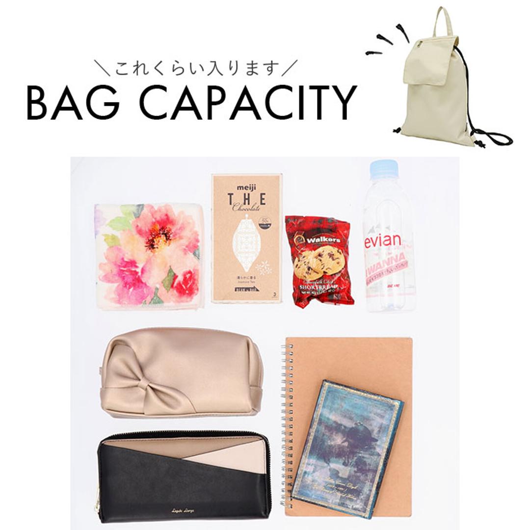 ナップサック 大人 おしゃれ 通販 ナップザック リュック デイパック サブリュック 巾着リュック レディース メンズ シンプル 無地 オシャレ かわいい 可愛い スポーツ ジム アウトドア 旅行 サブバッグ 通勤 通学 CMK-1082 レディースバッグ ブラック ・