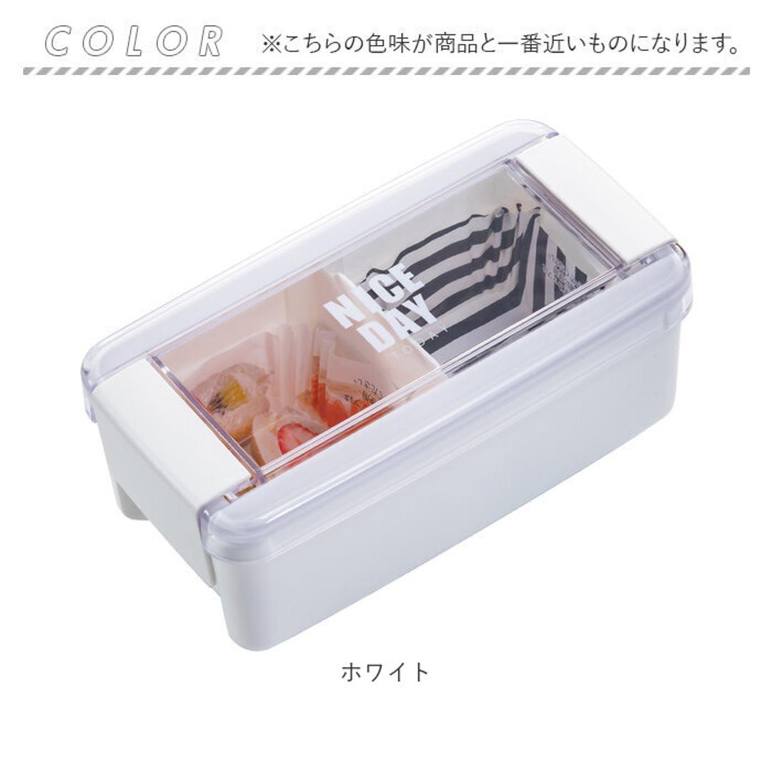 お弁当箱 女子 1段 通販 ランチボックス 弁当箱 一段 おべんとうばこ パッキン一体型 食洗機対応 透明ふた レンジ対応 仕切り付き レジャー  アウトドア ピクニック 行楽 520ml シンプル おしゃれ 大人 レディース 学生