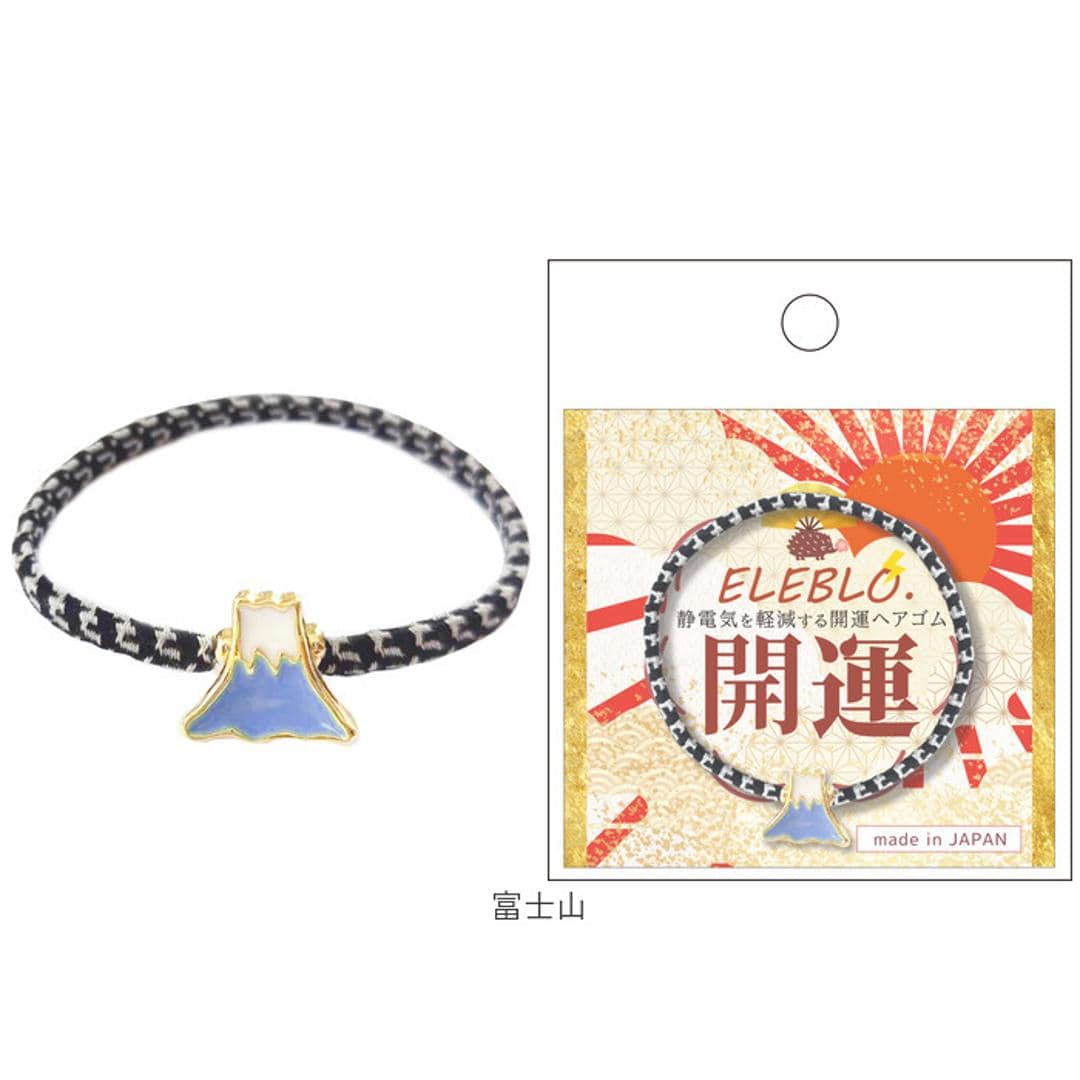 静電気 ヘアゴム 通販 日本製 ELEBLO 静電気軽減 静電気除去ブレスレット 静電気防止 静電気抑止 ブレスレット 静電気対策 リストバンド ヘアブレス ヘアアクセ 花粉対策 かわいい おしゃれ レディース ユニセックス 贈り物 ギフト フラワー ・