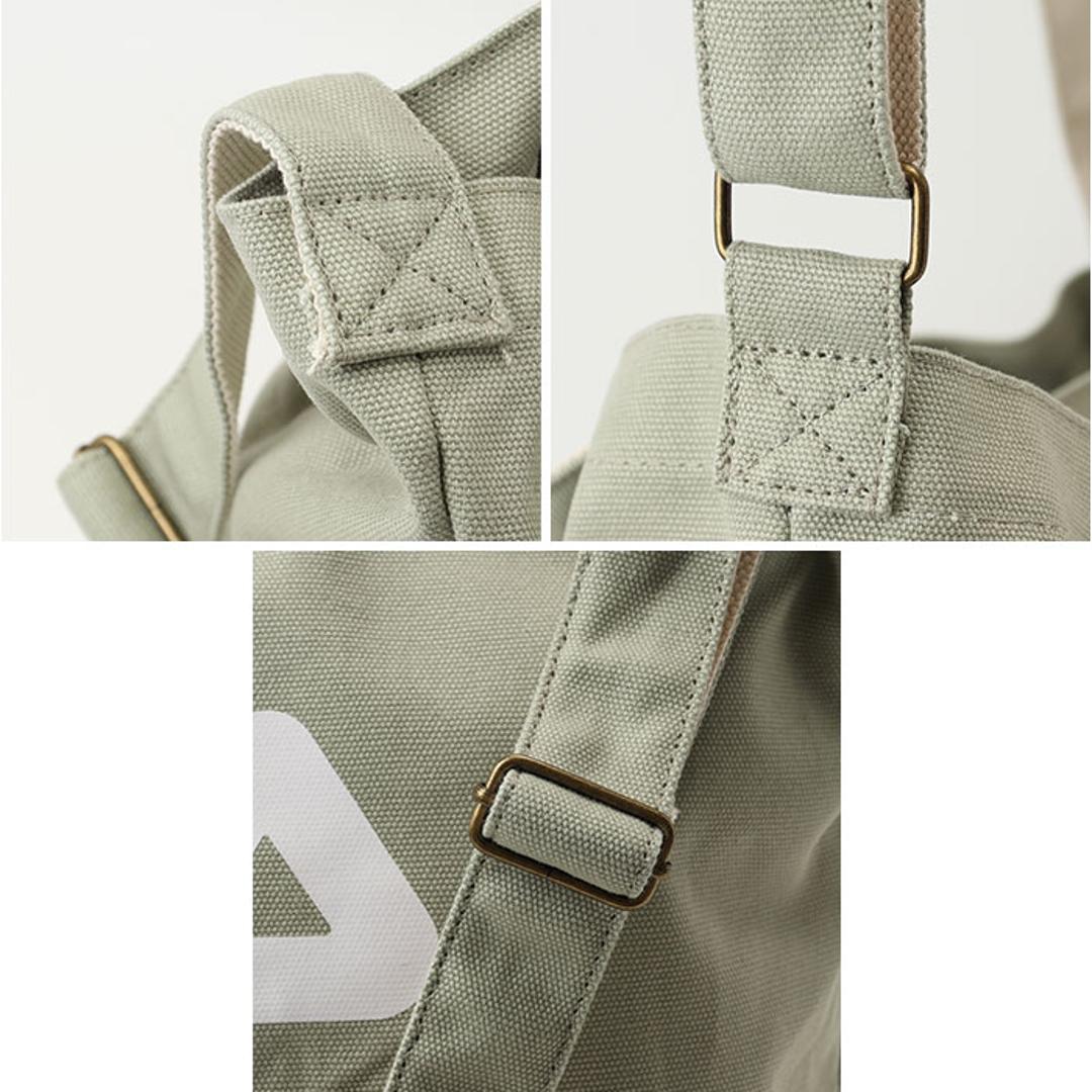 FILA バッグ 通販 フィラ トートバッグ ショルダーバッグ 2way トート トートバック キャンバス 帆布 通学 通勤 斜めがけバッグ 大きめ A4 シンプル おしゃれ 斜めがけ 肩掛け 大人 かわいい ブランド レディースバッグ ノットブラック ・