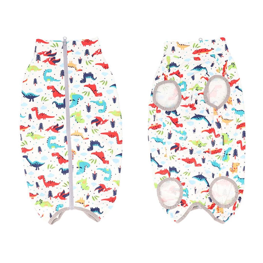 術後服 犬 通販 大型犬 術後ウェア 前後足 イヌ術後服 袖なし 傷口保護 傷舐め防止 避妊 去勢 けが ドッグウェア 術後着 通気性 術後カバー服 介護服 男女用 犬の服 かわいい 可愛い おしゃれ オシャレ シンプル パジャマ ペット用品 ダイナソー 【即日発送】26