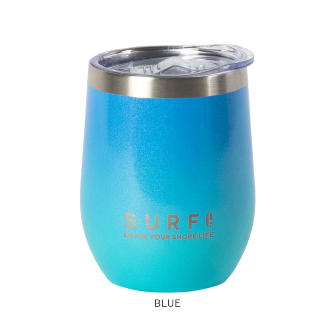 タンブラー 保温 保冷 蓋付き 通販 HALEIWA HAPPY MARKET ハレイワハッピーマーケット ステンレスタンブラー 360ml コップ カップ マグ ハワイアン雑貨 食器 台所用品 キッチン雑貨 おしゃれ かわいい 新生活 持ち PINK ・