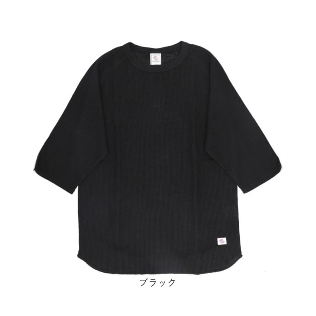 JEMORGAN ワッフル JD009-12S ジェーイーモーガン 通販 Tシャツ カットソー ラグランTシャツ サーマル ラグラン 7分袖 トップス 七分袖 メンズ レディース 重ね着 無地 シンプル アメカジ 春夏秋冬 夏服 秋服 メンズファッション ホワイト Mサイズ