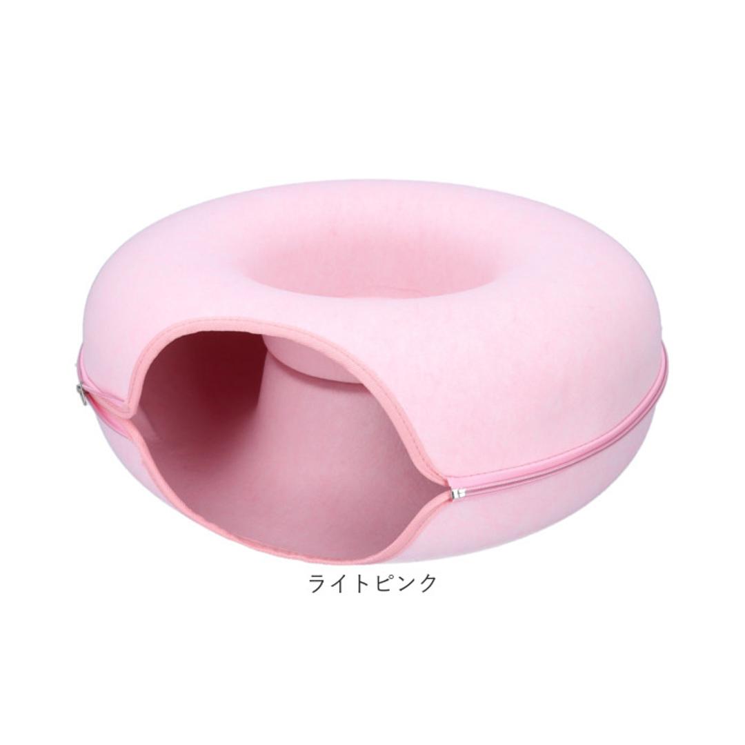 キャットハウス 猫 通販 猫用ベッド 猫ハウス ドーム型 クッション もぐる 寝る 遊ぶ フエルト ドームベッド キャットベッド 猫用品 ベッド かわいい 可愛い おしゃれ 猫グッズ ねこハウス 暖かい シンプル ネコベット ギフト ペットグッズ ダークグレー ・