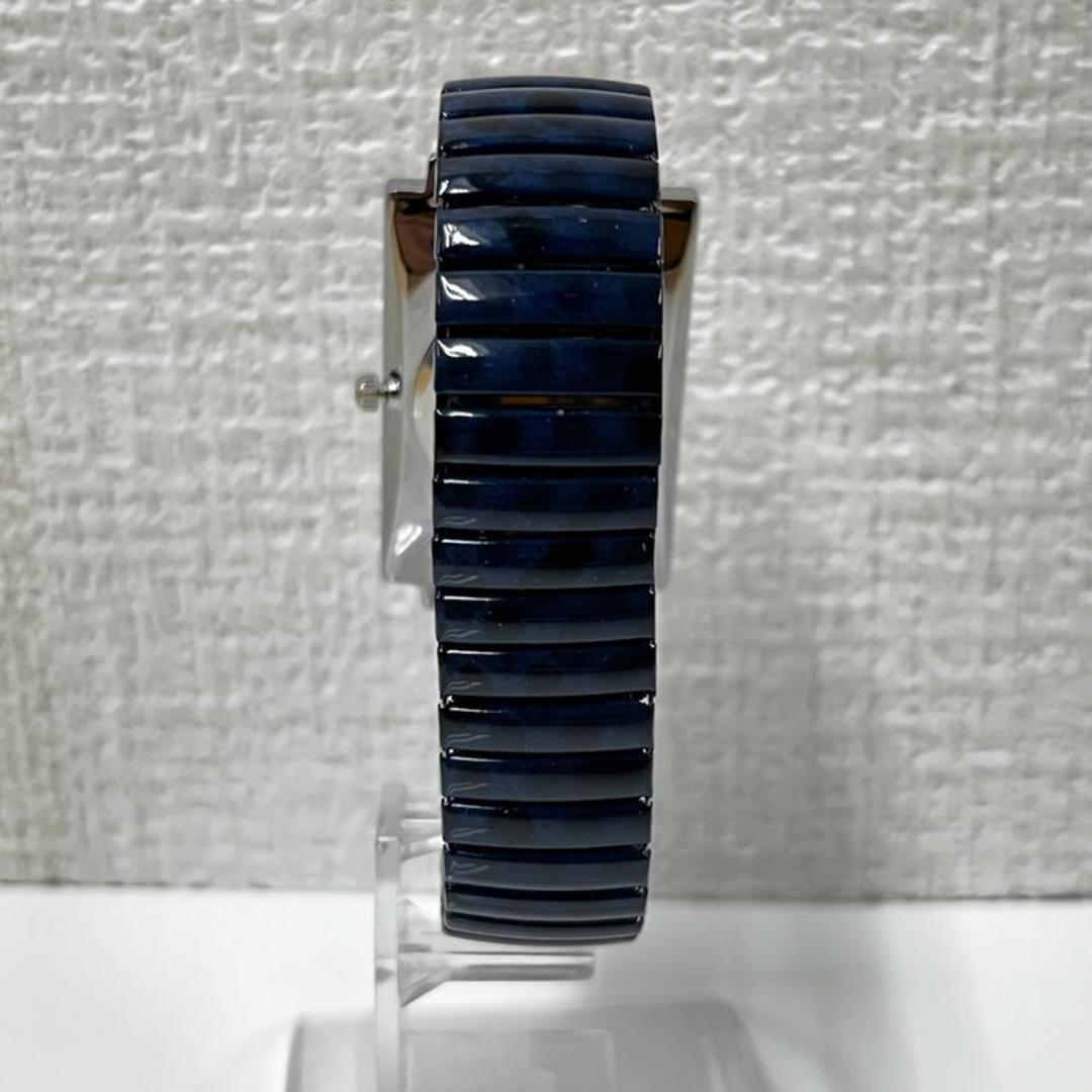 腕時計 レディース ジャバラ 通販 蛇腹腕時計レディース じゃばら 蛇腹 リストウォッチ アナログ 時計 レディース時計 四角 長方形 メンズ レディース腕時計 ジャバラ時計 おしゃれ オシャレ かわいい 可愛い ACONTeG アコンテジ L446SQ ブラック ・