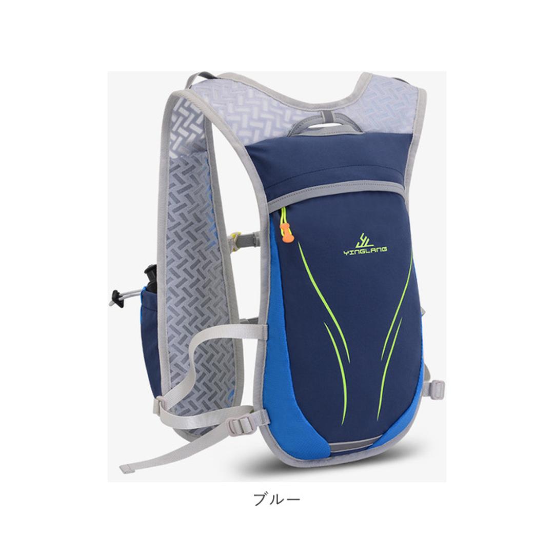 ランニング バックパック 軽量 通販 ランニングバック ランニングバッグ サイクリングバック サイクリングバッグ サイクリングリュック リュック リュックサック コンパクト ジョギング トレラン ハイキング 自転車 アウトドア トレラン スポーツ グリーン ・