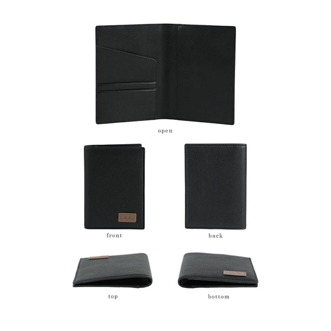 パスポートケース スキミング防止 通販 パスポートカバー セキュリティポーチ マルチケース カード収納 カード 現金 航空券 チケット スリム 海外旅行 LIZDAYS リズデイズ lz-69311 トラベルグッズ 旅行グッズ シンプル かわいい おしゃれ ブラック/グレーベージュ ・