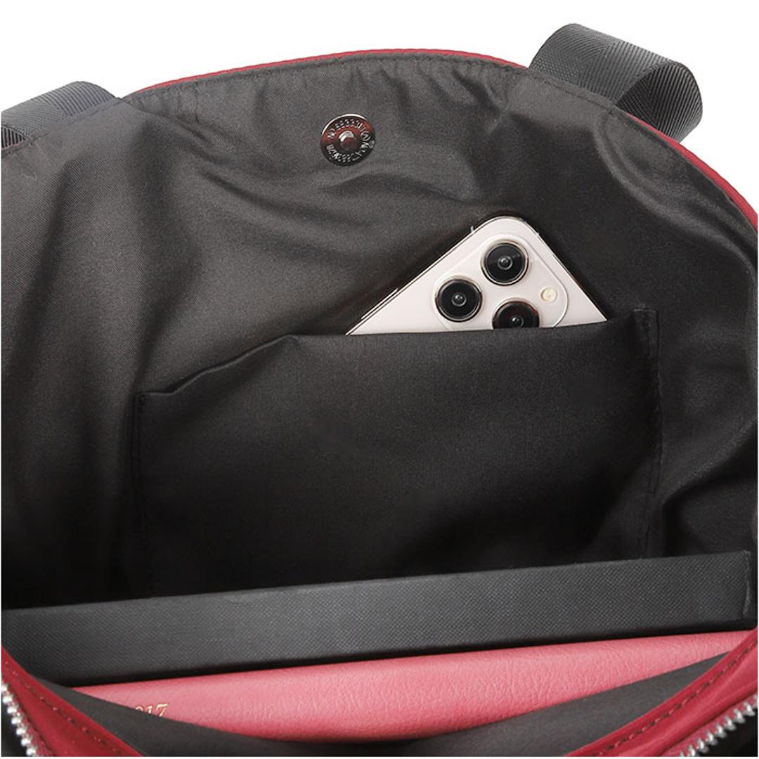 Melody メロディー トートバッグ ナイロン cr2701 通販 トートバック トート 手提げ ナイロンバッグ ナイロンバック レディースバッグ メンズバッグ 大容量 軽い 軽量 マチ有 ポケット シンプル 無地 ベーシック 男女兼用 レディース メンズ 2ワインレッド ・