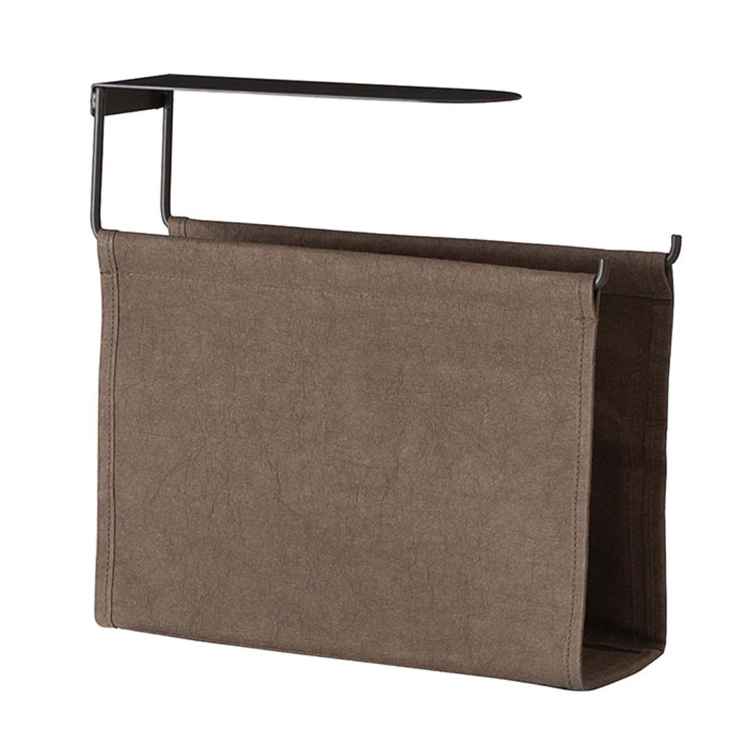 吊り下げ収納 通販 収納 吊り下げ テーブル下 折りたたみ コンパクト 持ち運び ハンギング シンプル カジュアル おしゃれ テーブル周り 机下収納 雑誌 パソコン タブレット デスクまわり 学習机下 デスク下 デスク周り ギフト 贈り物 GY(グレー) ・