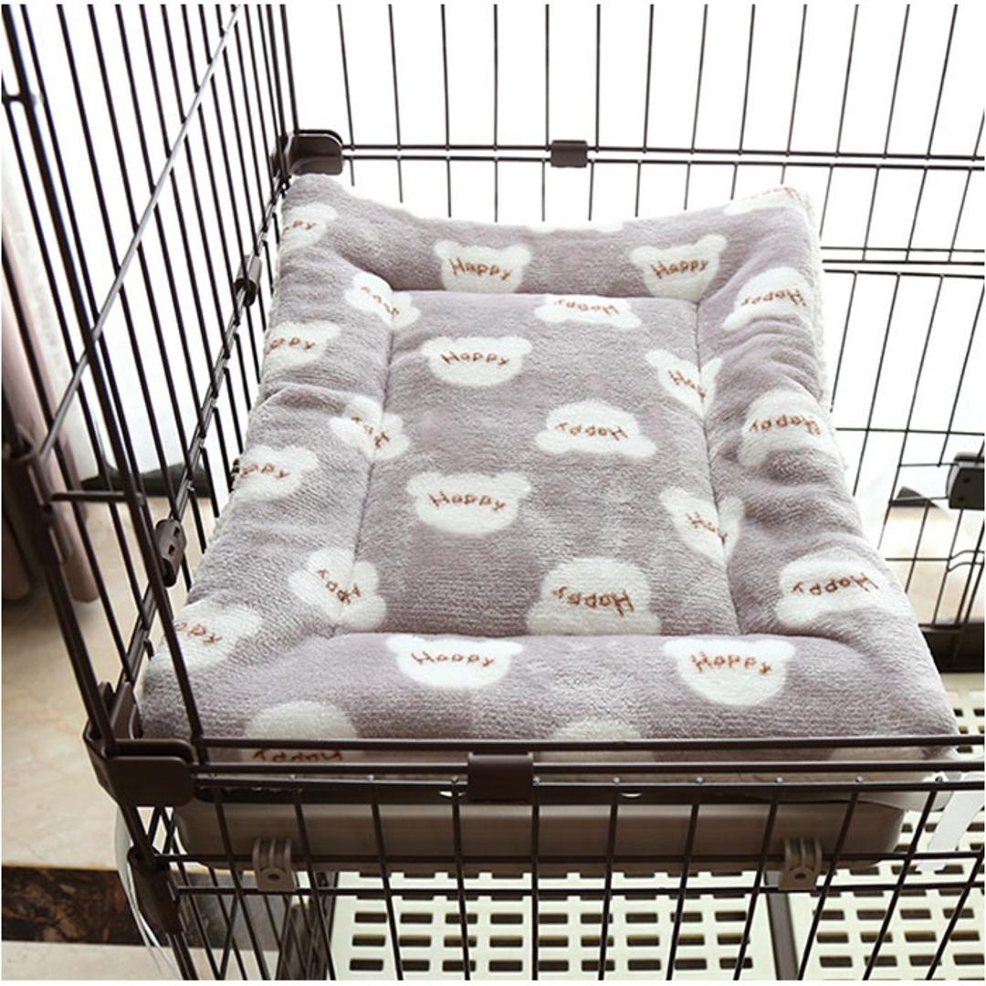 ペット用 マット 通販 ペット用マット ペットマット ペットベッド ペットクッション ペットソファ 猫ベッド 犬ベッド 柔らかい やわらかい かわいい 可愛い 防寒 防寒対策 寒さ対策 ペット ペット用品 犬用 猫用 犬用品 猫用品 犬 いぬ 猫 ネコ ねこ グレー ・