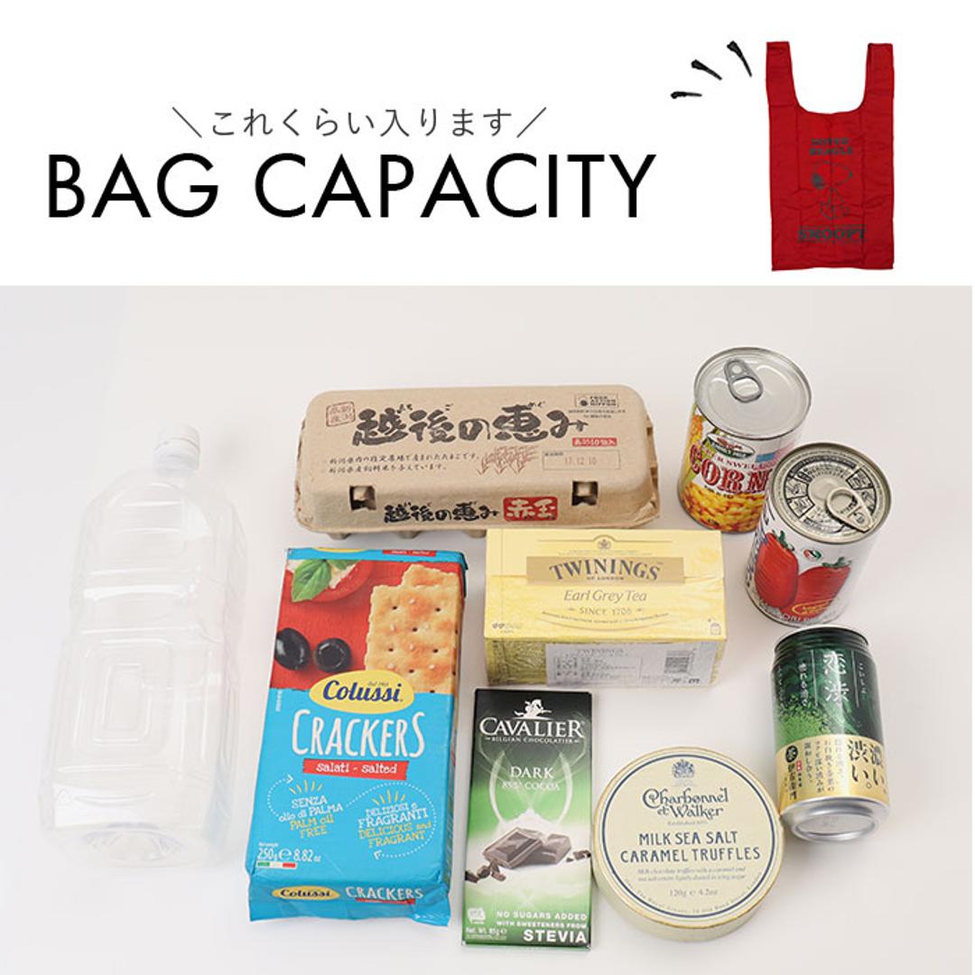 ぬいぐるみエコバッグ キャラクター 通販 エコバッグ エコバック マルシェバッグ マルシェバック 手提げ トート 収納 トートバッグ トートバック お買い物バッグ カラビナ付 マスコット ぬいぐるみ かわいい 可愛い おでかけ ギフト 贈り物 スヌーピー/RD ・