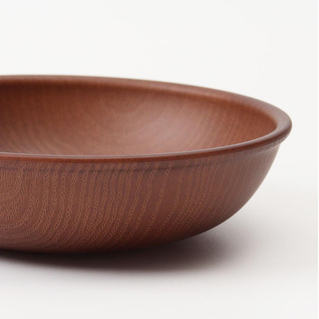 ラウンドプレート 通販 日本製 木目 直径22.5cm×高さ4cm カフェランチプレート 取り皿 食洗機対応 電子レンジ対応 おしゃれ オシャレ 食器 かわいい 軽い アウトドア カフェ バーベキュー ギフト お祝い キャンプ 正和 ナチュラル ・