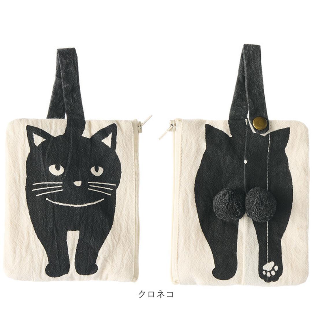 ティッシュポーチ AND PACKABLE 通販 ティッシュ入れ ポーチ ミニポーチ 猫 ねこ ネコ 小物入れ かわいい コスメポーチ ポケットティッシュポーチ メイクポーチ おしゃれ 化粧ポーチ コンパクト ポケットティッシュケース 携帯 持ち歩き アニマル チャトラ ・