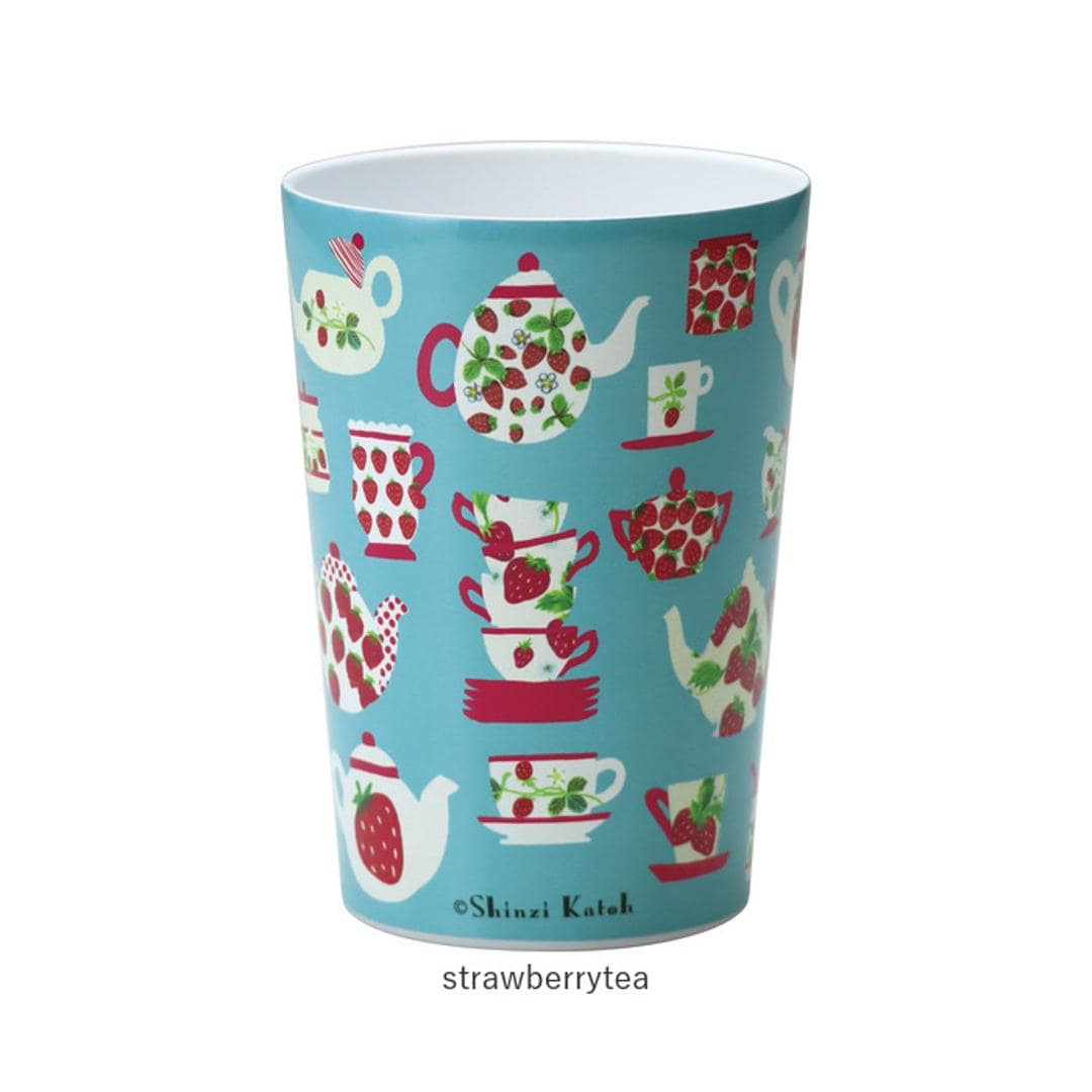 真空断熱タンブラー セラミック 通販 ステンレスタンブラー タンブラー キープタンブラー セラミックタンブラー セラミック加工 結露しない ドリンクホルダー コンビニコーヒー 持ち運び 保冷 保温 アイス ホット シンジカトウ shinzi katoh 食器 colorfulbear ・