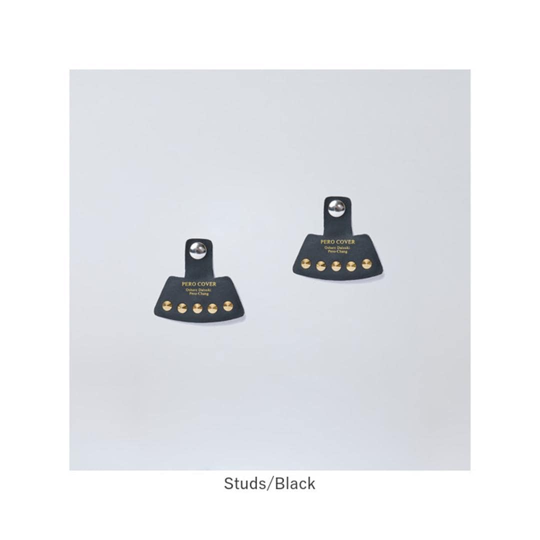 シューアクセサリー 通販 PERO COVER ペロカバー 装飾的アクセサリー シューパーツ シューチャーム シューズアクセサリー おしゃれ 上品 かわいい 男女兼用 スニーカー 簡単取付 靴アクセサリー 靴 くつ シューズ 贈り物 ギフト プレゼント Ornament/Black ・